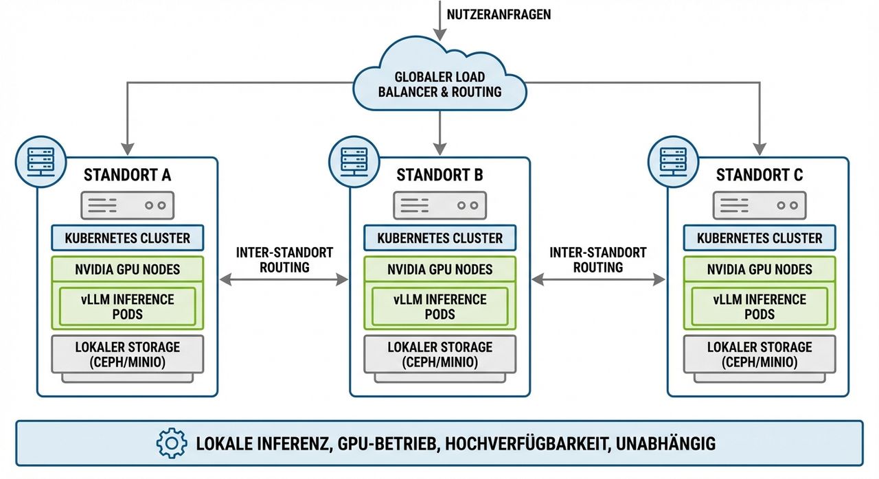 GPU cluster for local inference
